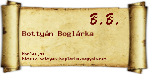 Bottyán Boglárka névjegykártya
